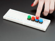 Colorful Round Tactile Button Switch Assortment - 15 pack