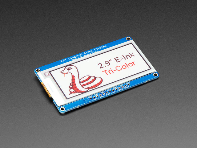 Adafruit 2.9" Red/Black/White eInk Display Breakout