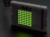 Small 1.2" 8x8 Ultra Bright Yellow-Green LED Matrix