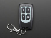 Keyfob 4-Button RF Remote Control - 315MHz