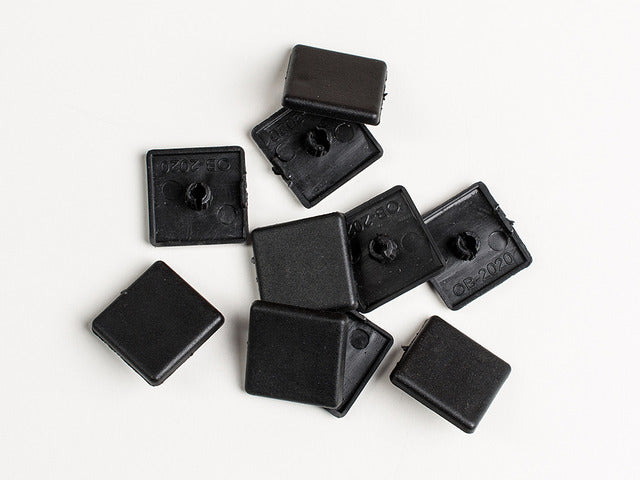 Aluminum Extrusion End Cap (for 20x20) - pack of 10