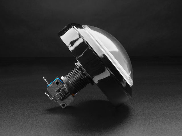 Massive Arcade Button with LED - 100mm White