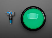 Massive Arcade Button with LED - 100mm Green