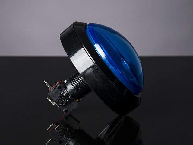 Massive Arcade Button with LED - 100mm Blue