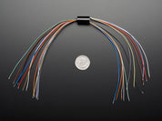 Miniature Slip Ring - 12mm diameter, 12 wires, max 240V @ 2A