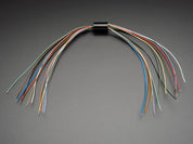 Miniature Slip Ring - 12mm diameter, 12 wires, max 240V @ 2A