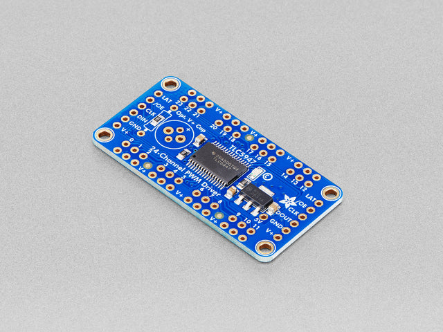 Angle shot Adafruit 24-Channel 12-bit PWM LED Drive