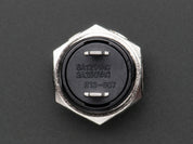 16mm Panel Mount Momentary Pushbutton -  Red