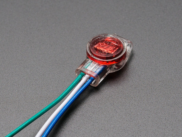 Cold 3-Wire Splice with three wires coming out