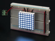 Small 1.2" 8x8 Ultra Bright White LED Matrix