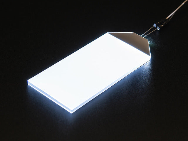 Large rectangular glowing LED