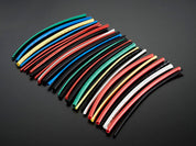 Multi-Colored Heat Shrink Pack - 3/32" + 1/8" + 3/16" Diameters