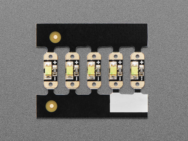 Adafruit LED Sequins - Warm White - Pack of 5