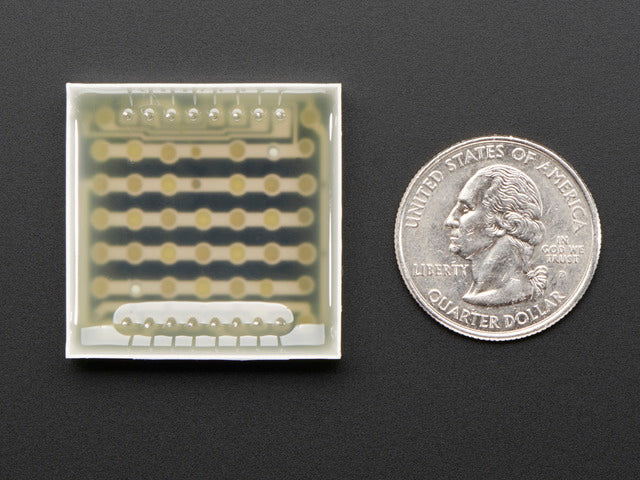 1.2" 8x8 Matrix Square Pixel - White