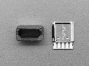 USB DIY Connector - MicroB Female Plug