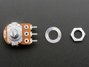 Panel Mount 100K potentiometer (Breadboard Friendly)