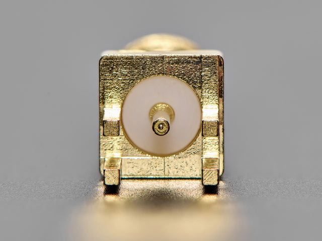 Edge-Launch SMA Connector for 1.6mm / 0.062" Thick PCBs