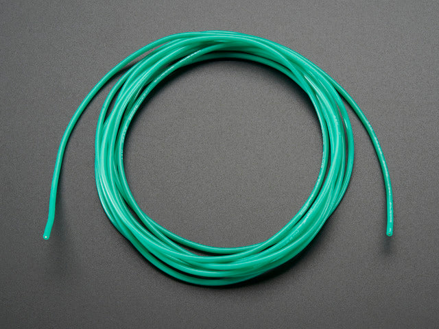 Green Silicone Cover Stranded-Core wire 