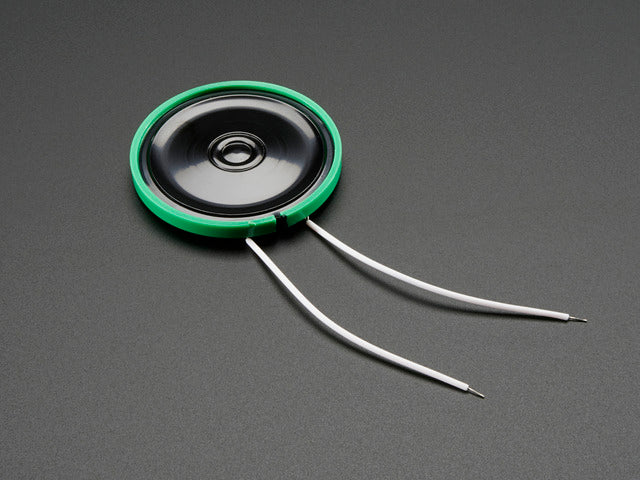 Thin Plastic Speaker with Wires