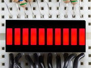 10 Segment Light Bar Graph LED Display - Red