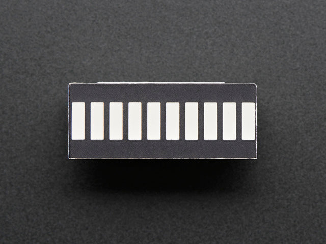 10 Segment Light Bar Graph LED Display - Yellow