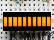 10 Segment Light Bar Graph LED Display - Yellow