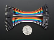Premium Female/Male 'Extension' Jumper Wires - 20 x 3"