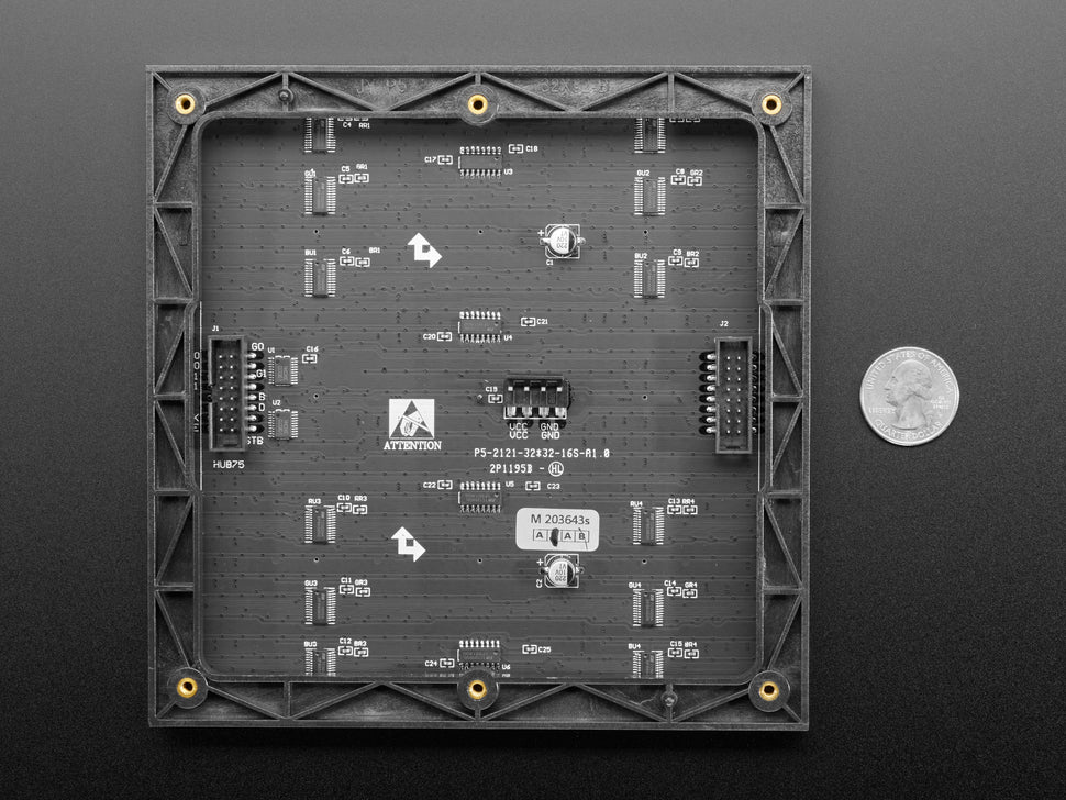 32x32 RGB LED Matrix Panel - 5mm Pitch