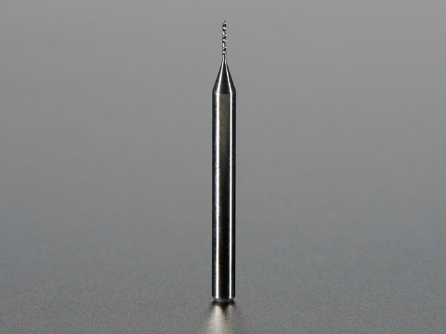 Carbide Square End Mill - 1/8" Shaft - 0.5mm Diameter