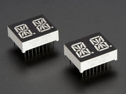 Dual Alphanumeric Display - Yellow-Green 0.54" - Pack of 2