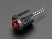 10mm Plastic Bevel LED Holder - Pack of 5