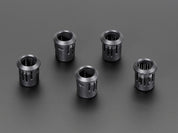 10mm Plastic Bevel LED Holder - Pack of 5