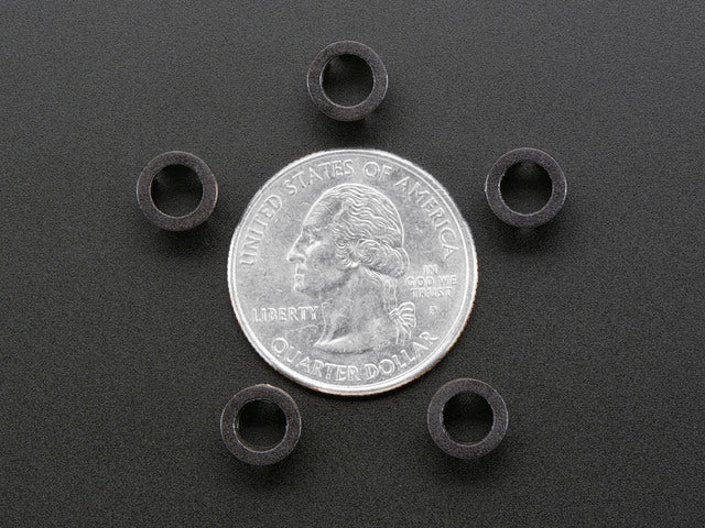 5mm Plastic Flat LED Holder - Pack of 5