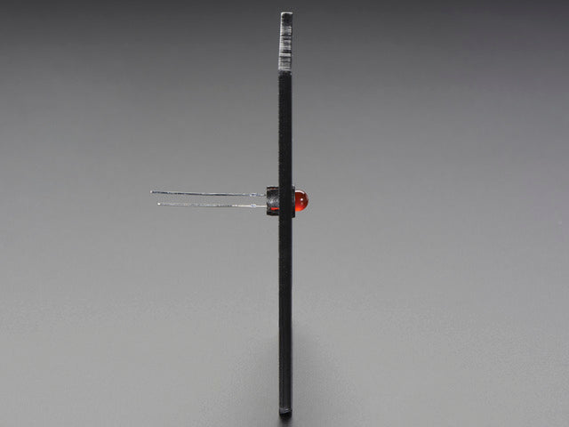 5mm Plastic Flat LED Holder - Pack of 5