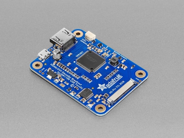 TFP401 HDMI/DVI Decoder to 40-Pin TTL Breakout - With Touch