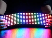 Flexible 8x32 NeoPixel RGB LED Matrix