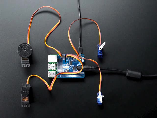  Servo HAT for Raspberry Pi - Mini Kit. 