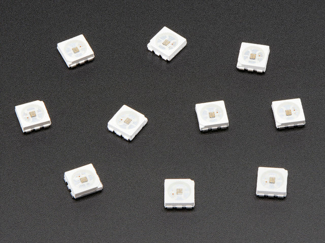 DotStar Addressable 5050 RGB LED w/ Integrated Driver - 10 Pack