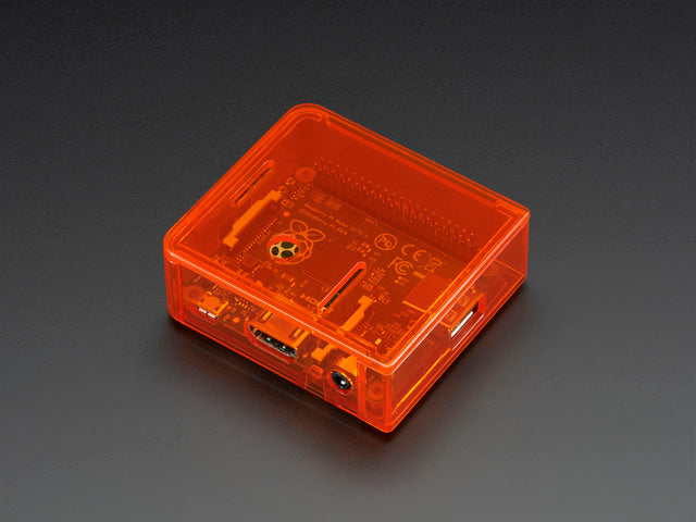 Pi Model A+ Case Base - Orange