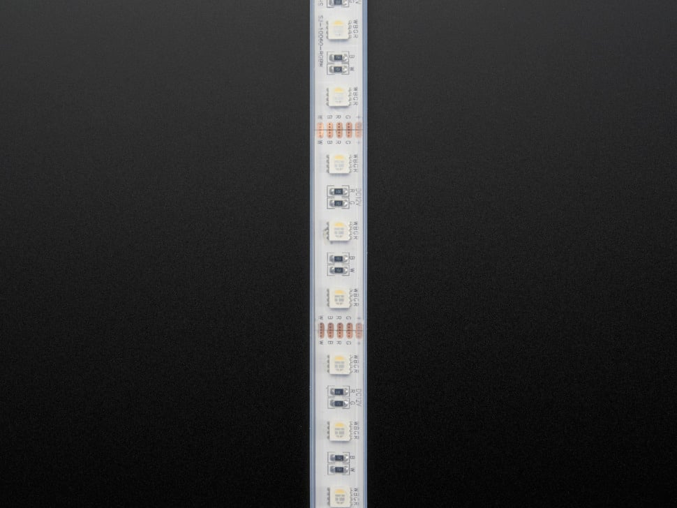 Analog RGBW LED Strip - RGB plus Cool White - 60 LED/m