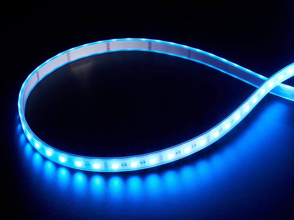 Analog RGBW LED Strip - RGB plus Cool White - 60 LED/m