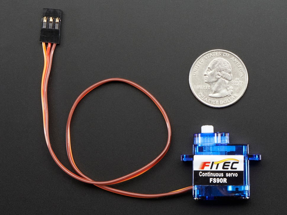 Continuous Rotation Micro Servo