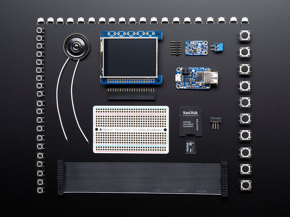 Pocket PiGRRL Pack Build your own Pi Game Emulator!
