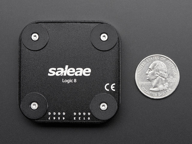 Saleae Logic 8 - 8 Channels Logic + Analog - Black