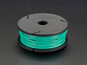 Silicone Cover Stranded-Core Wire - 25ft 26AWG - Green