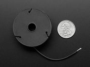 Silicone Cover Stranded-Core Wire - 25ft 26AWG - Black