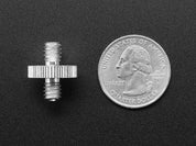 1/4" to 1/4" Screw Adapter - For Camera / Tripod / Photo / Video