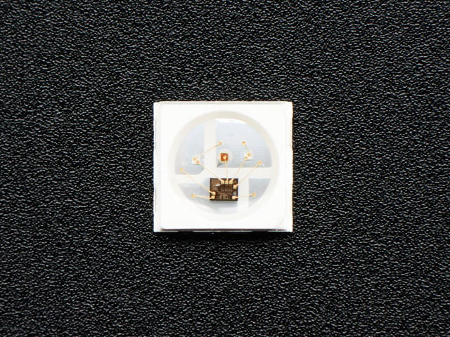 NeoPixel Mini 3535 RGB LEDs with  Integrated Driver Chip - white