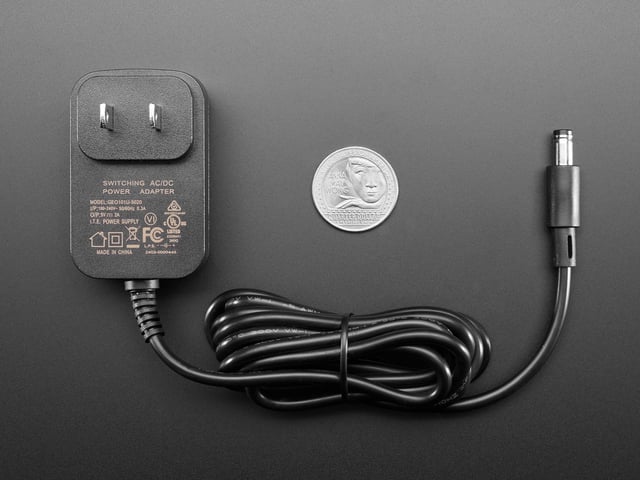 5V 2A (2000mA) switching power supply - UL Listed