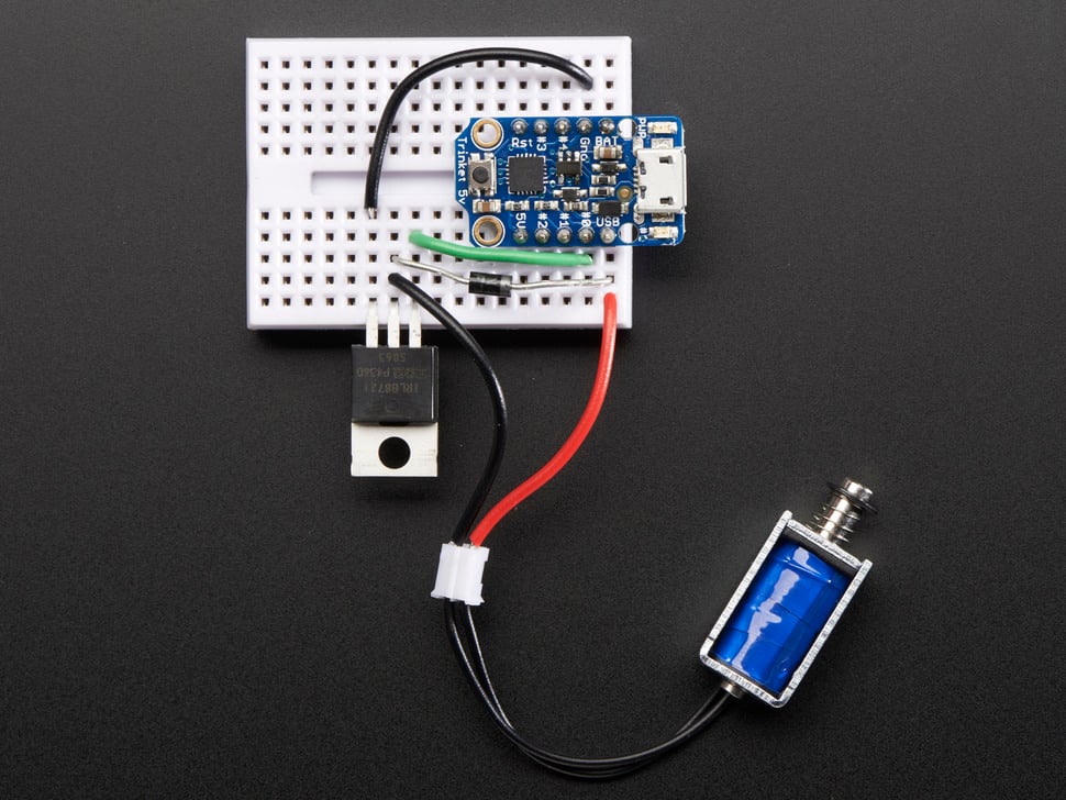 Mini Push-Pull Solenoid - 5V